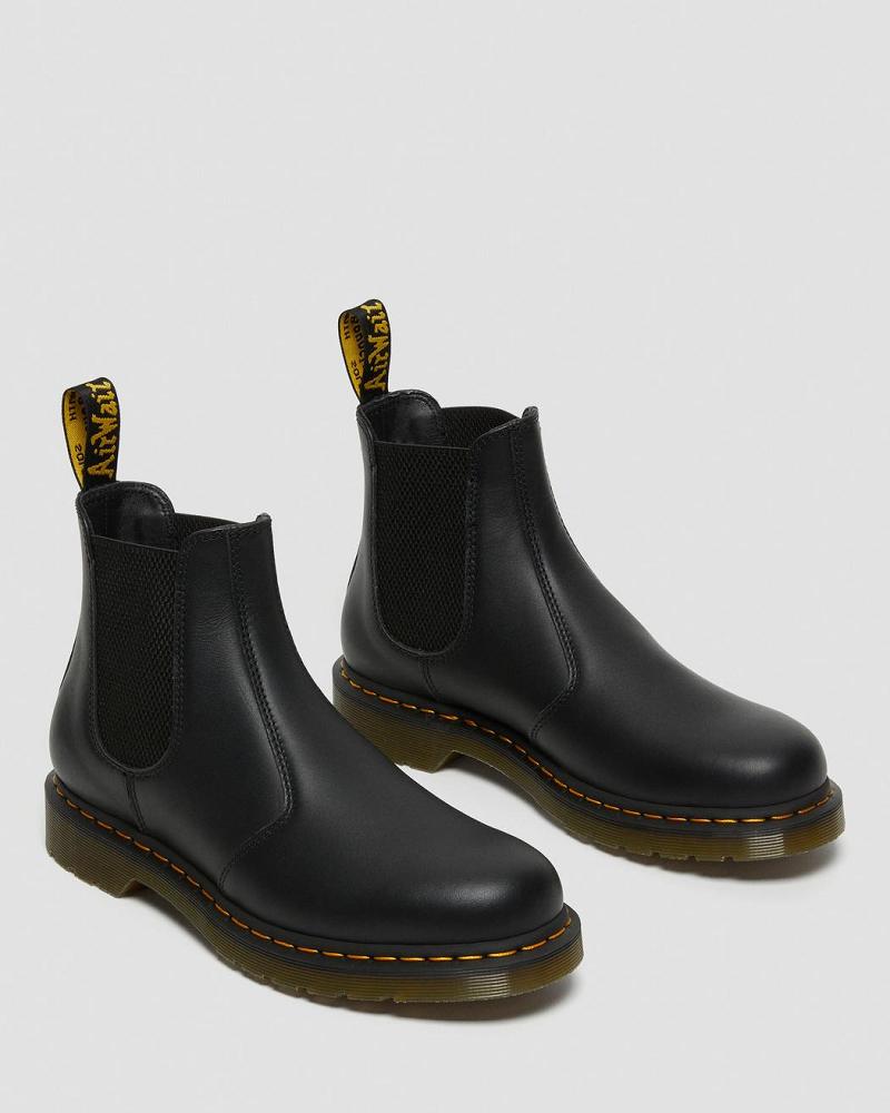 Men's Dr Martens 2976 Nappa Leather Ankle Boots Black | AU 422UZG